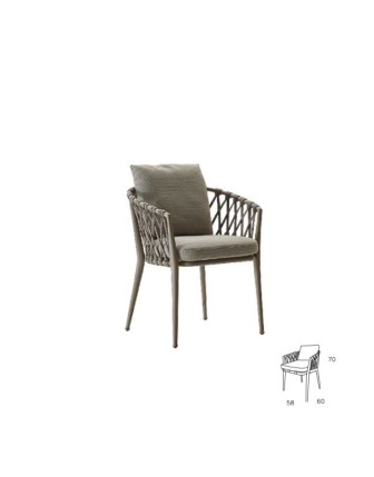 Dış ve İç Mekan Uyumlu Sandalye Delta DMMS34